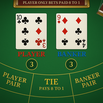 PlayAmo - Baccarat Table Game